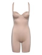 Strapless Cupped Bodysuit Shapewear Undertøy Beige Spanx