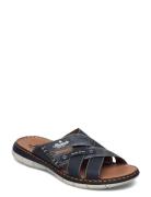 25199-43 Shoes Summer Shoes Sandals Blue Rieker