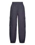 Hmlmaria Adjust Waist Pants Bottoms Sweatpants Navy Hummel