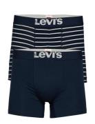 Levis Men Vintg Stripe Yd Boxer Brief 2P Boksershorts Blue Levi's®