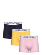 Classic Stretch-Cotton Trunk 3-Pack Boksershorts Navy Polo Ralph Laure...