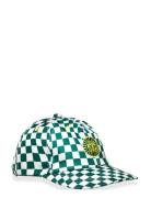 Tnd Checkerboard Cap Accessories Headwear Caps Green TUMBLE 'N DRY