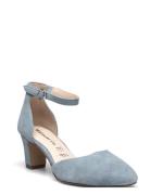 Women Court Sho Shoes Heels Pumps Classic Blue Tamaris