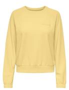 Onpfrei Logo On Ls Swt Sport Sweat-shirts & Hoodies Sweat-shirts Yello...