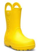 Handle It Rain Boot Regnstøvler Sko Yellow Crocs