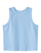 Nkfnakal Sl Short Top Noos Tops T-shirts Sleeveless Blue Name It