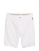 Regular Linen Chino Shorts Bottoms Shorts Chinos Shorts White Tom Tail...