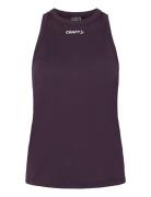 Core Essence Mesh Singlet W Sport T-shirts & Tops Sleeveless Purple Cr...