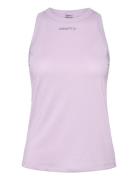 Core T Mesh Singlet W Sport T-shirts & Tops Sleeveless Purple Craft