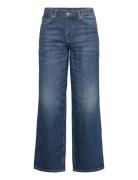 Ample Low Rise Loose Wide Leg Jeans Bottoms Jeans Wide Blue Weekday