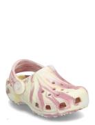 Classic Glow Marbled Clog T Shoes Clogs Pink Crocs