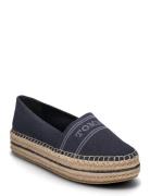 Denim Platform Espadrille Sandaler Espadrilles Lave Navy Tommy Hilfige...