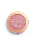 Revolution Blusher Reloaded Violet Love Rouge Sminke Pink Revolution B...