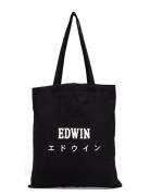 Edwin Tote Bag - Black Shopper Veske Black Edwin