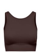 Onpjaia Life Un Sl Seam Short Top Noos Sport Crop Tops Sleeveless Crop...