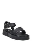Alda Strap D Flate Sandaler Black Clarks