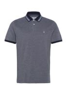 Birdseye Piq Polo Nv Tops Polos Short-sleeved Grey Original Penguin