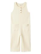 Nmffinola Sl Loose Suit Lil Jumpsuit Cream Lil'Atelier