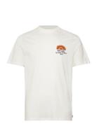 Keep On Trucking Tee Sport T-shirts Short-sleeved Cream Rip Curl