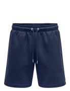 Onsdawson Reg Sweat Shorts Vd Bottoms Shorts Sweat Shorts Navy ONLY & ...