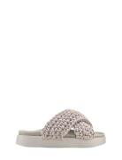 Woven Flate Sandaler Grey Inuikii