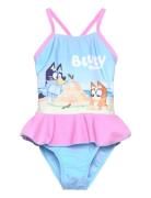 Swimsuit Badedrakt Badetøy Blue Bluey