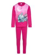 Pyjama Pyjamas Sett Pink Lilo & Stitch