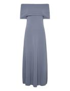 Margarida Dress Knelang Kjole Blue Twist & Tango