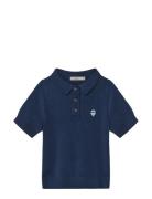 Favo Ss Polo Tops T-shirts Polo Shirts Short-sleeved Polo Shirts Navy ...