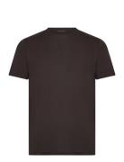 Kim T-Shirt S-S Designers T-shirts Short-sleeved Brown Oscar Jacobson