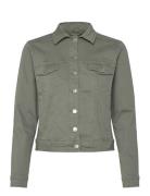 Frtwill 1 Jacket Dongerijakke Denimjakke Green Fransa