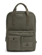 Darlambg Backpack, Monochrome Ryggsekk Veske Khaki Green Markberg