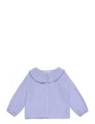 Cheesecloth Cotton Blouse Tops Blouses & Tunics Purple Mango