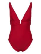 Luna Shaping Bs U Wire Badedrakt Badetøy Red Hunkemöller