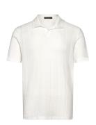 Connor Structured Poloshirt Designers Polos Short-sleeved White Oscar ...