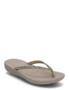 Iqushion Ombre Sparkle Flip-Flops Flip-flopper Sandaler Beige FitFlop