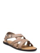 Tia 2.0 Flate Sandaler Brown VAGABOND