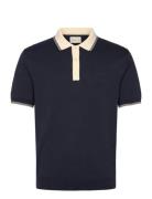 Modal Blend Ss Polo Designers Polos Short-sleeved Navy GANT