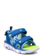 Filipstad Shoes Summer Shoes Sandals Blue Leaf