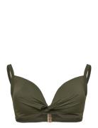 Luna Pp Swimwear Bikinis Bikini Tops Wired Bikinitops Green Hunkemölle...
