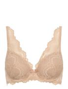 Tanya Bra Fill Lingerie Bras & Tops Full Cup Bras Beige Missya