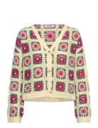 Johanna Tops Knitwear Cardigans Multi/patterned Desigual