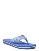 Hilfiger Webbing Beach Sandal Flip-flopper Sandaler Blue Tommy Hilfige...