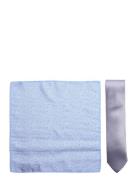 Tie & Pocket Square Slips Blue Amanda Christensen