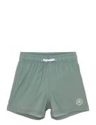 Swim Shorts, Solid Badeshorts Green Color Kids