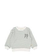 Sweat Shirt Drop Shoulder Tops Sweat-shirts & Hoodies Sweat-shirts Gre...
