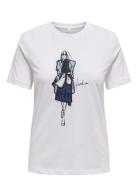 Onlemma Life Reg S/S Lady Top Jrs Noos Tops T-shirts & Tops Short-slee...