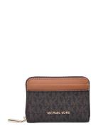 Sm Za Coin Card Case Bags Card Holders & Wallets Card Holder Brown Mic...