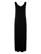 Pcsofia Tank Ankle Dress Jrs Noos Bc Maxikjole Festkjole Black Pieces