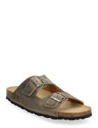 Andrea Shoes Summer Shoes Sandals Khaki Green Axelda